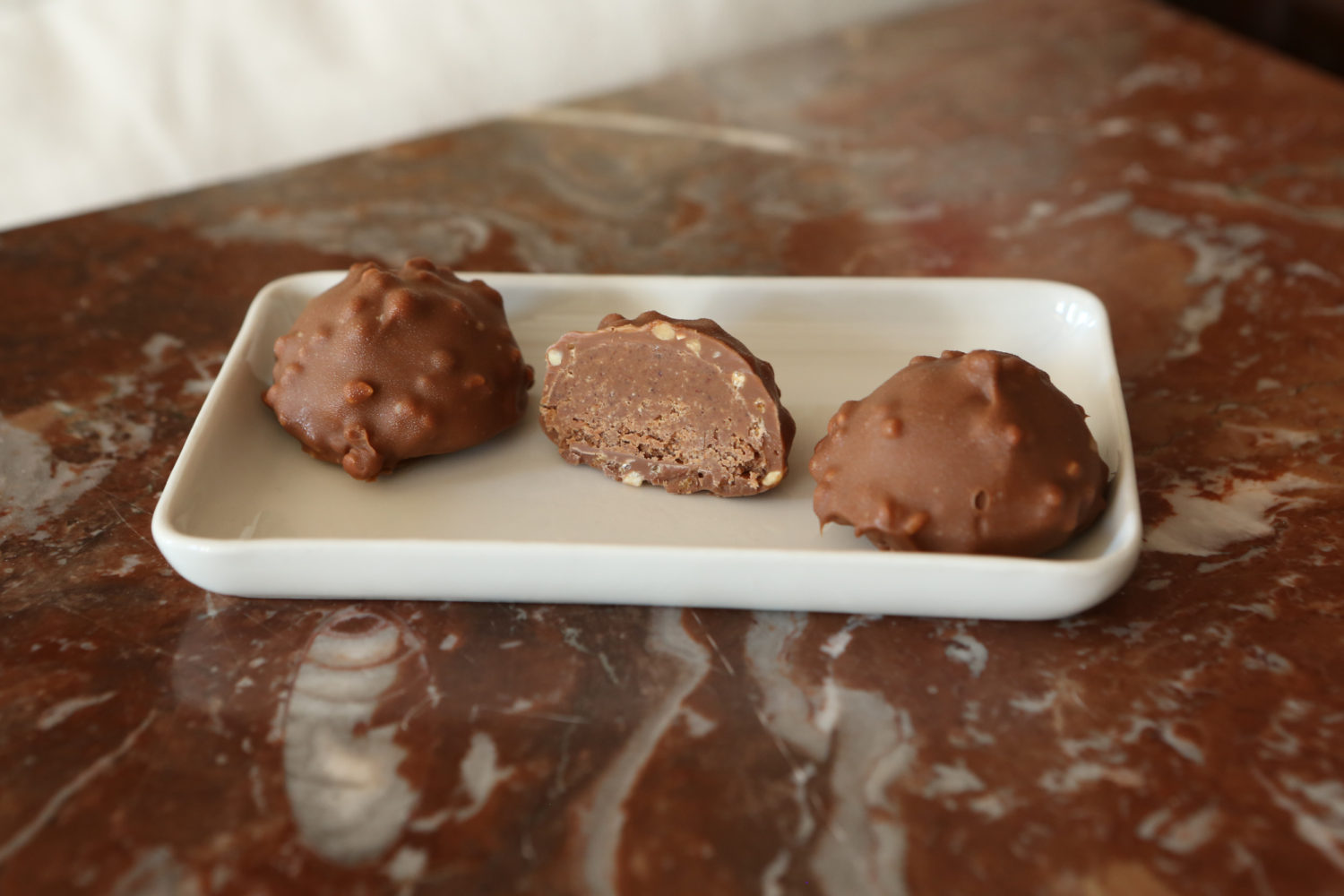 rochers chocolat praliné