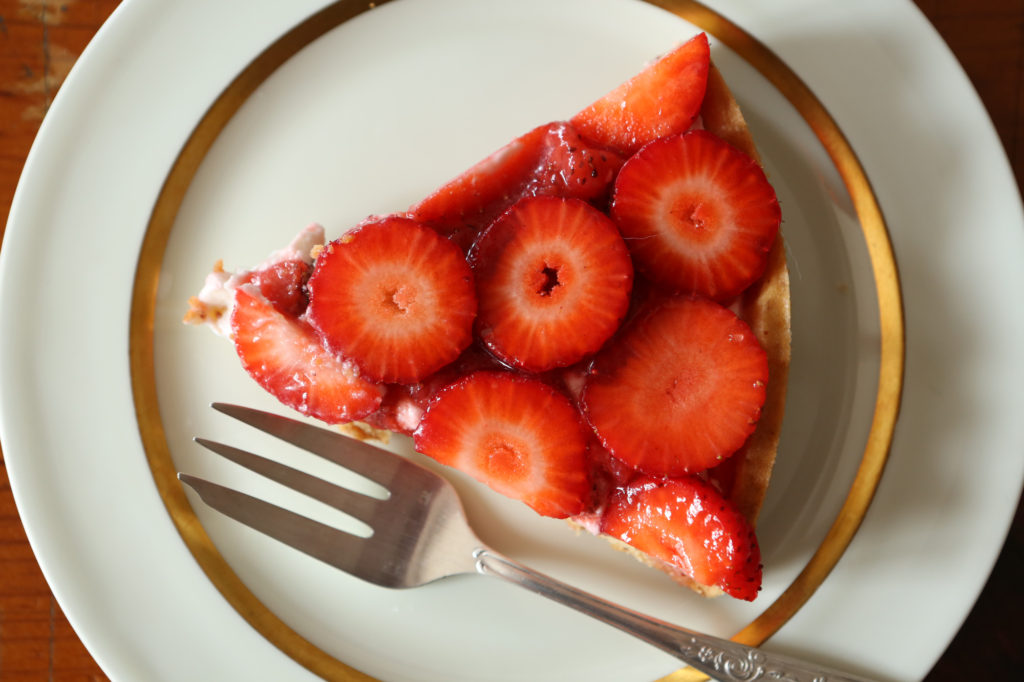 tarte aux fraises revisitée
