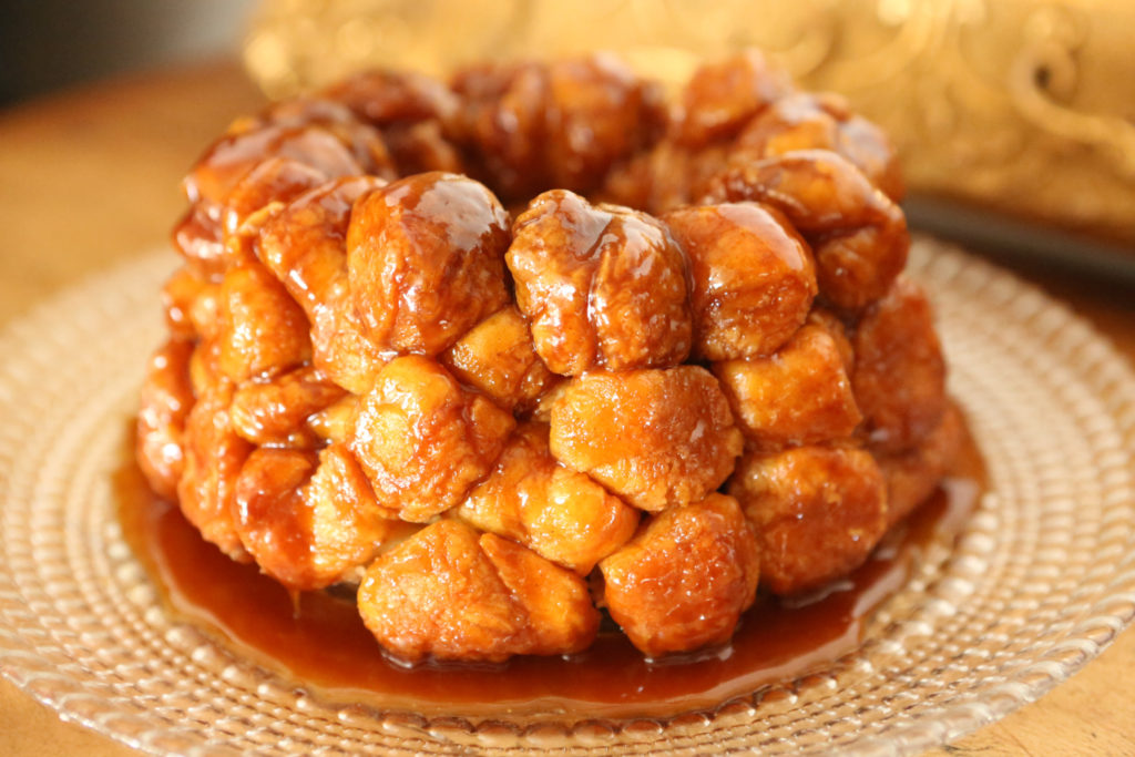 monkey bread au caramel