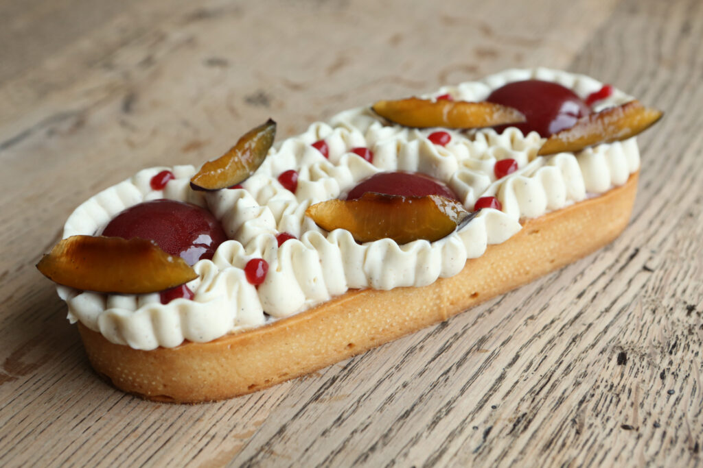 tarte aux quetsches et cannelle